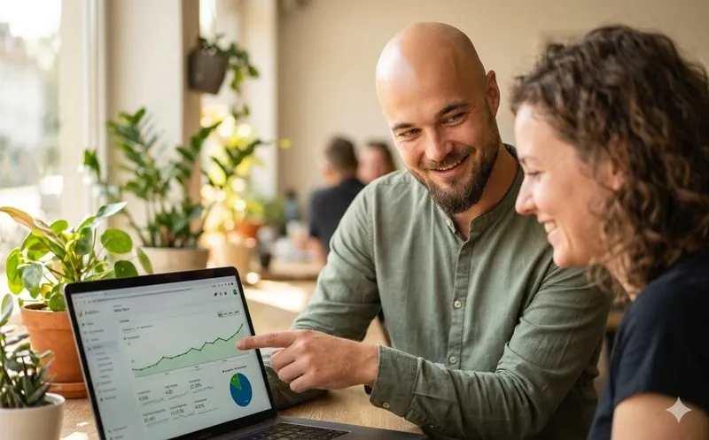 SEO-Ergebnisse gemeinsam besprechen