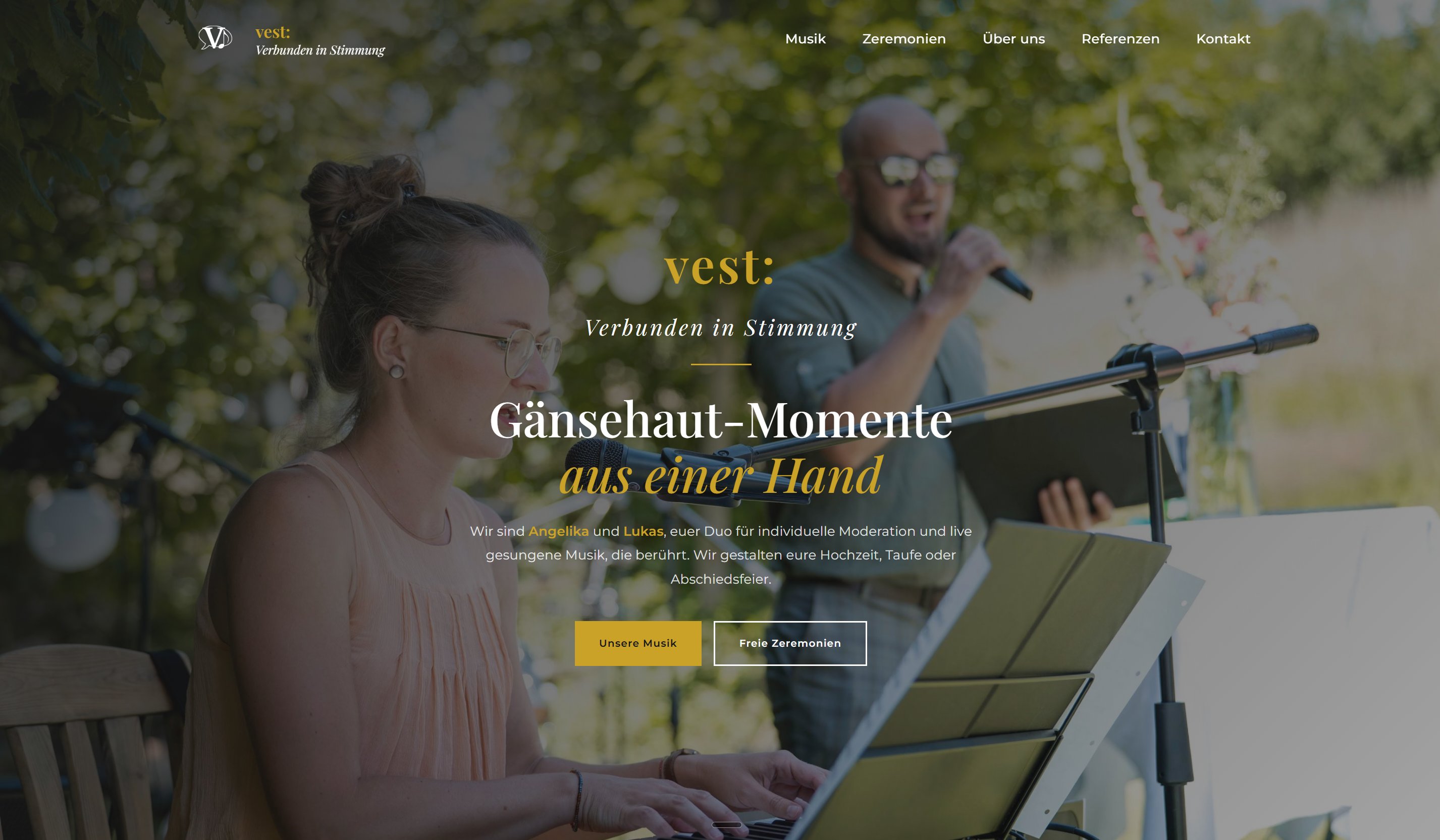 Website vest-feiern.at
